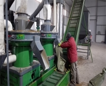 吉林延边市某生物质颗粒生产线